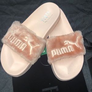 Lead cat fenty shell puma slippers